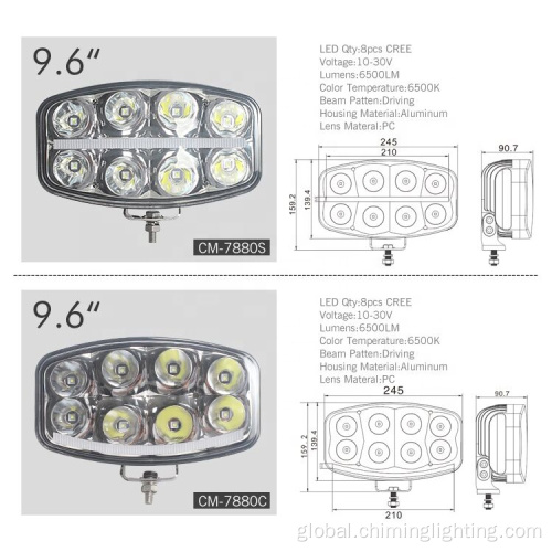  arb lights 10" led driving light with position light Supplier